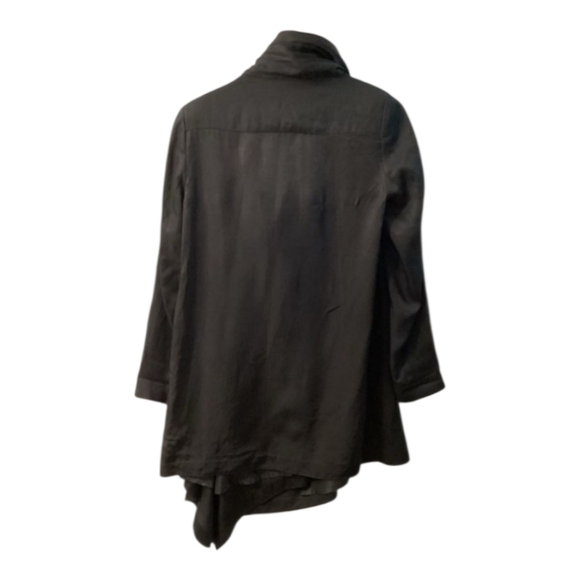 All Saints Aiko Black Monument Coat Size 00 - Picture 8 of 12